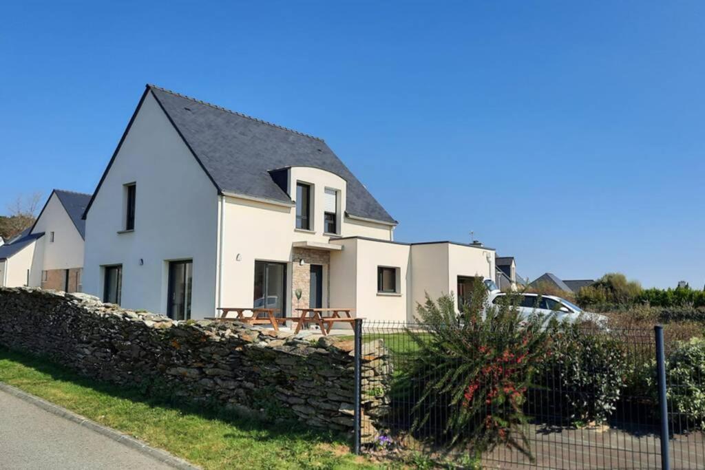 Maison Recente Avec Vue Mer, Plage Et Port A Pied Sarzeau Bagian luar foto
